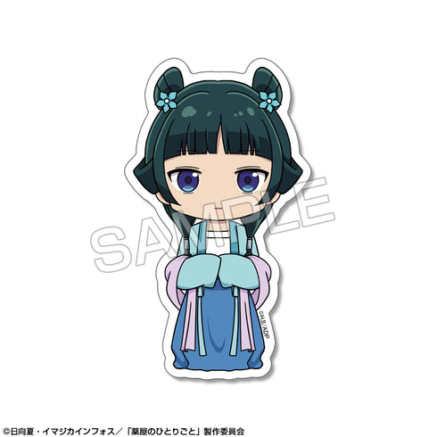 『薬屋のひとりごと』ミニステッカー Ver.2 デザイン01(猫猫/A)【202510再販】